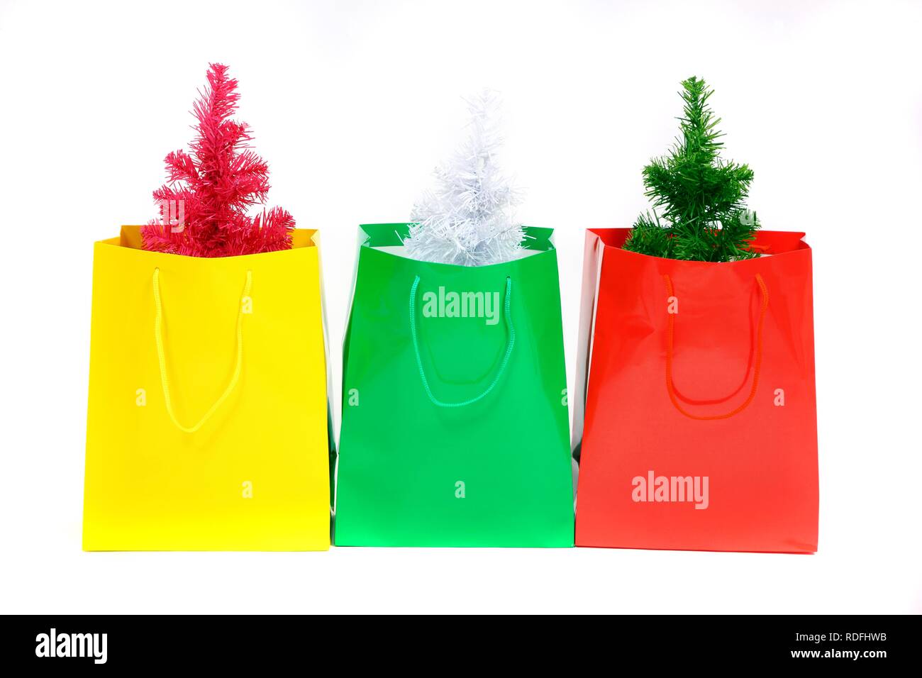 small plastic gift bags