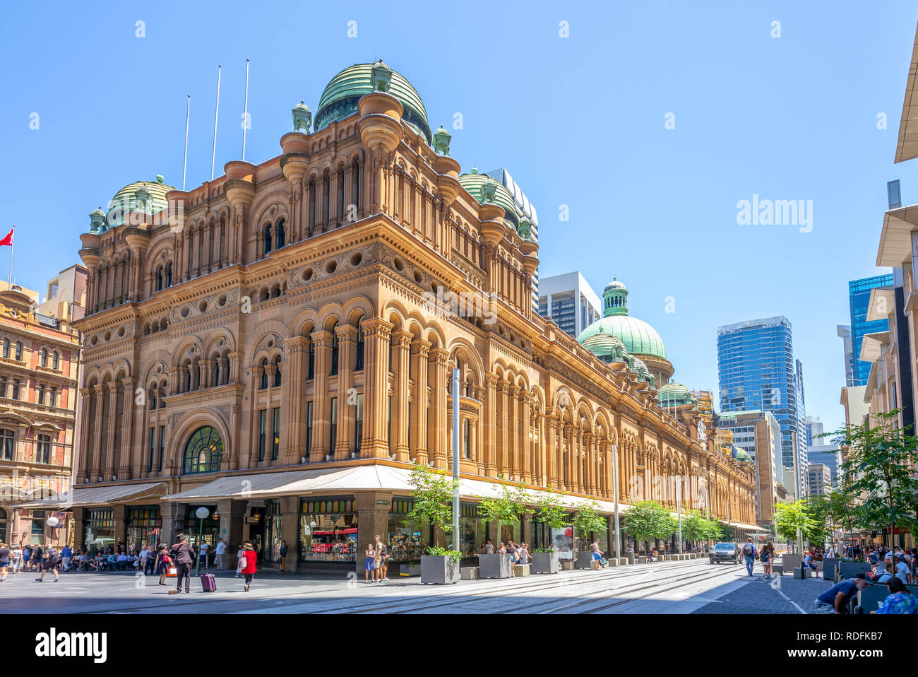 Queen Victoria Building, a heritage site in sydney Stock Photo Alamy