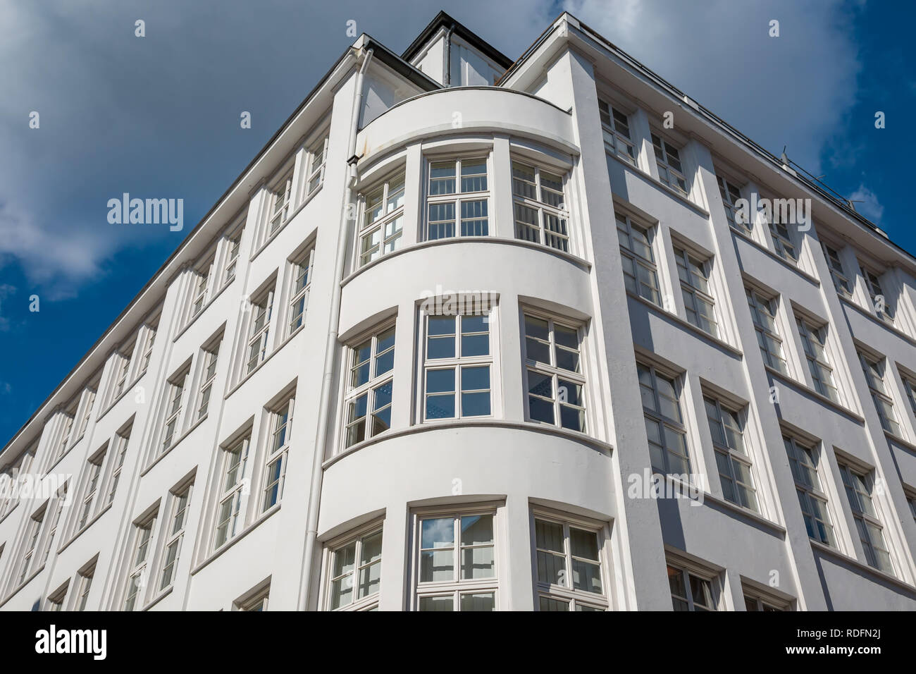 Facade of a typical building in the old town of Hamburg Stock Photo - Alamy