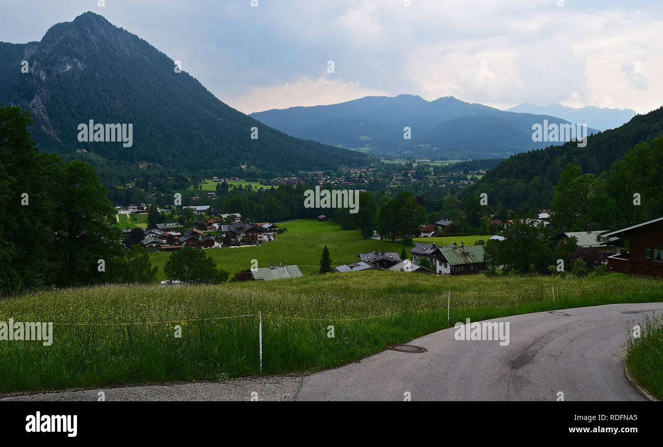 Jenner mid point, Bavarian Alps, Bavaria, Germany, 010617 Stock Photo