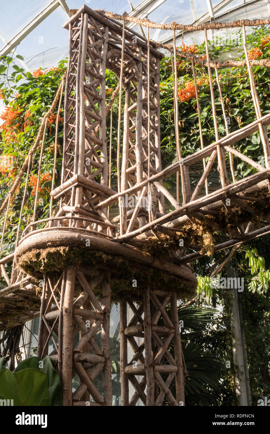 The Holiday Train Show In The Enid A Haupt Conservatory Is A