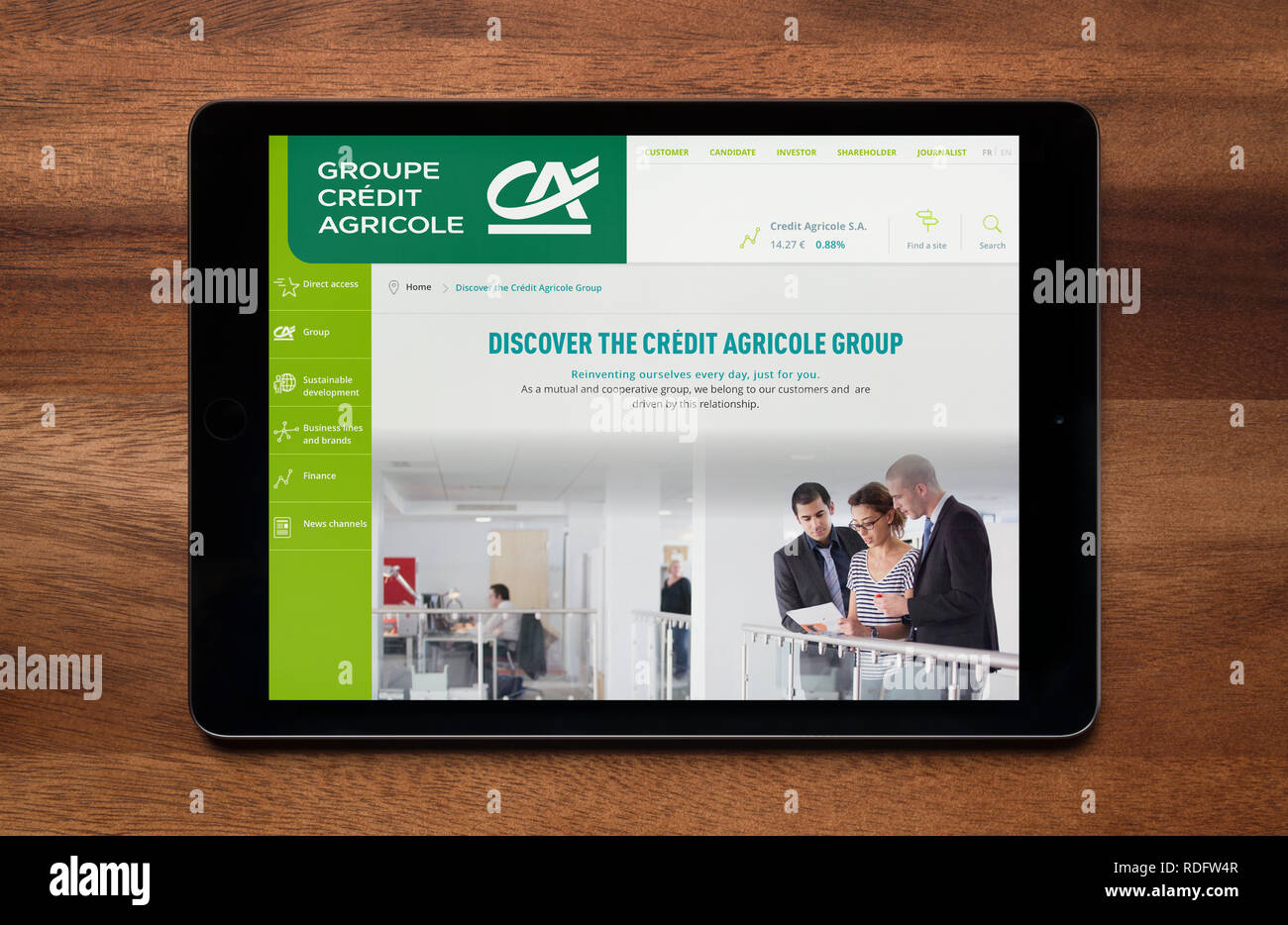 Job dating credit agricole rhone