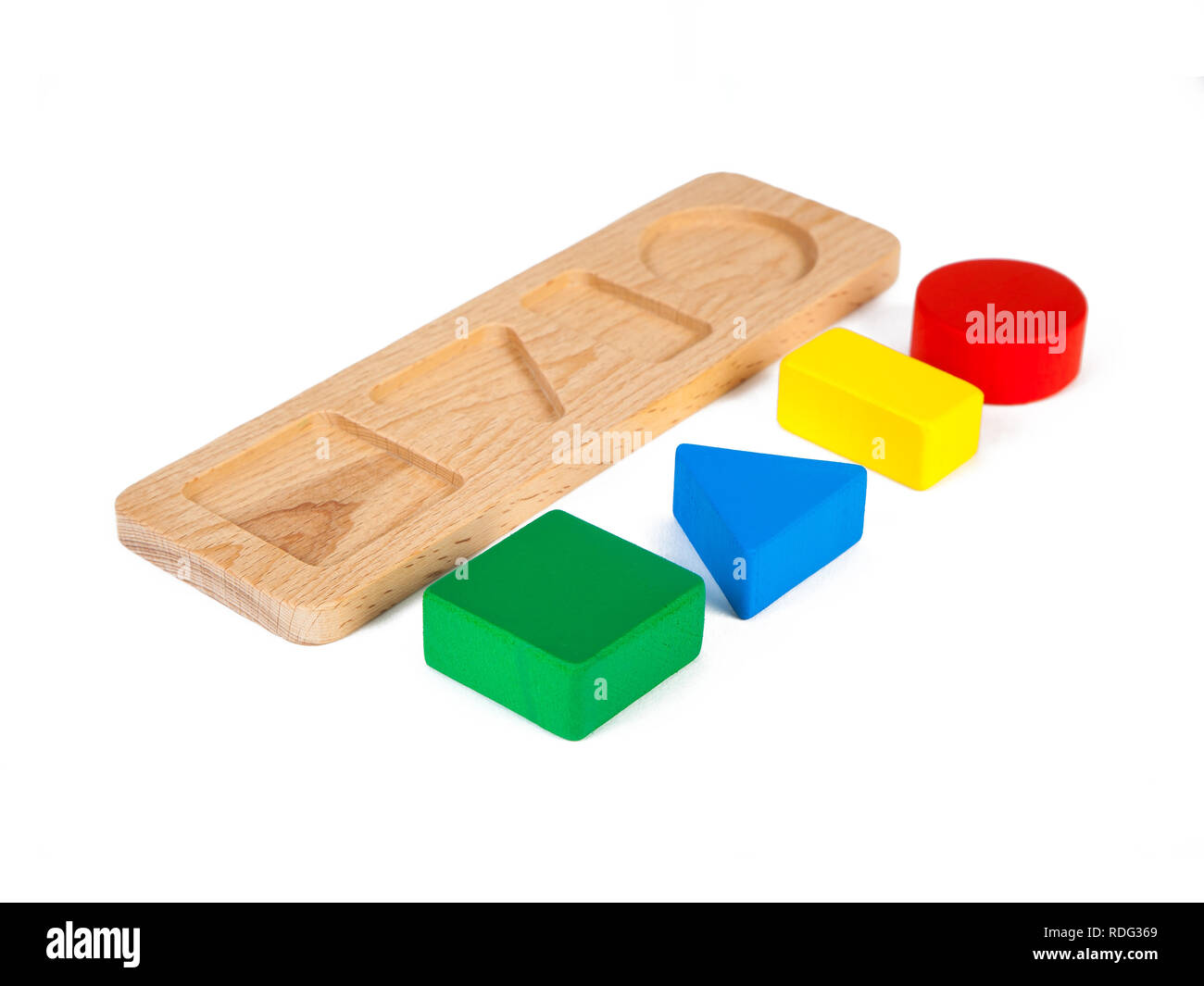 wooden toy sorter