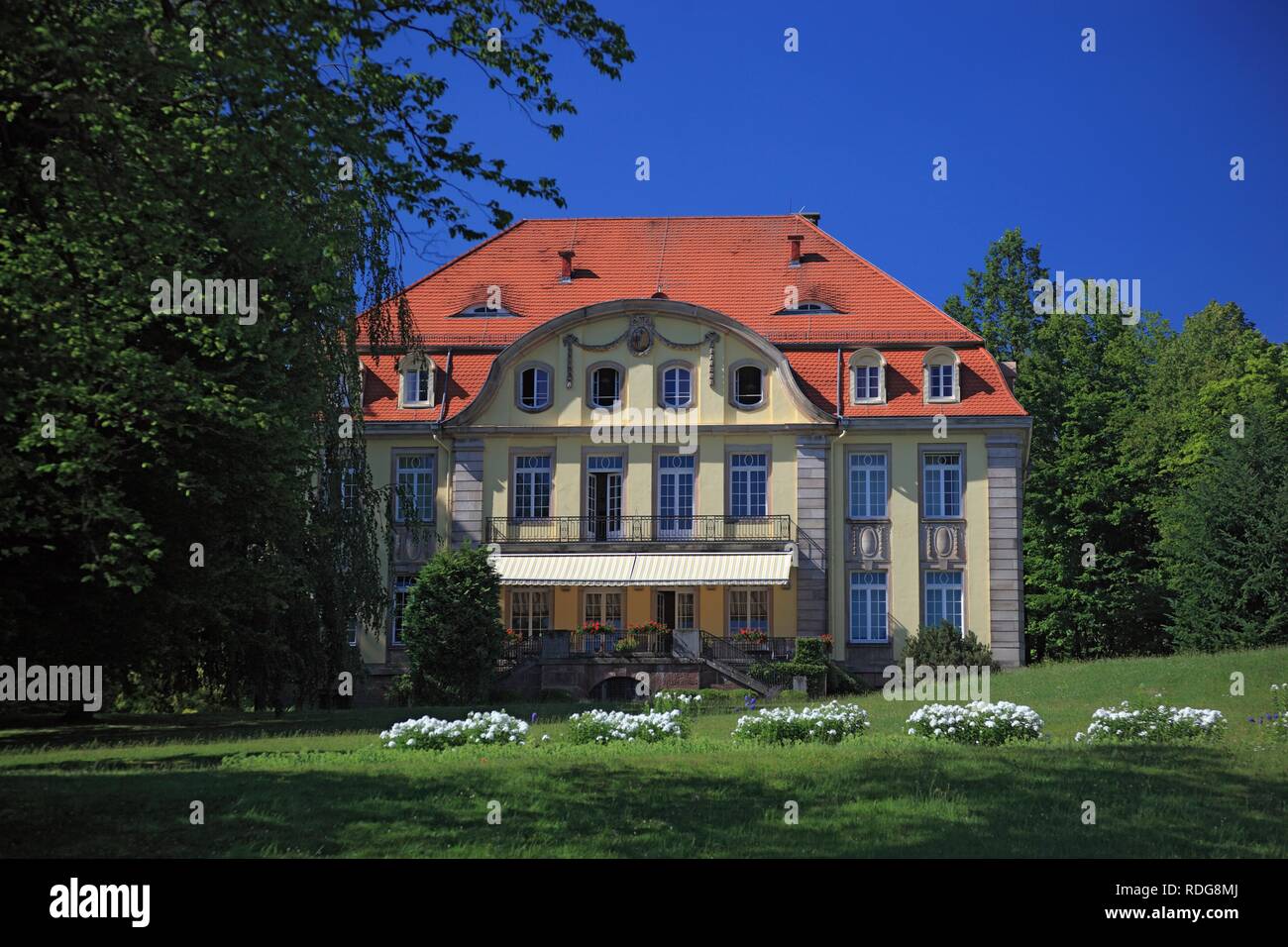 Clinic, Parkvilla in the Schlosspark castle gardens, Gersfeld, Fulda
