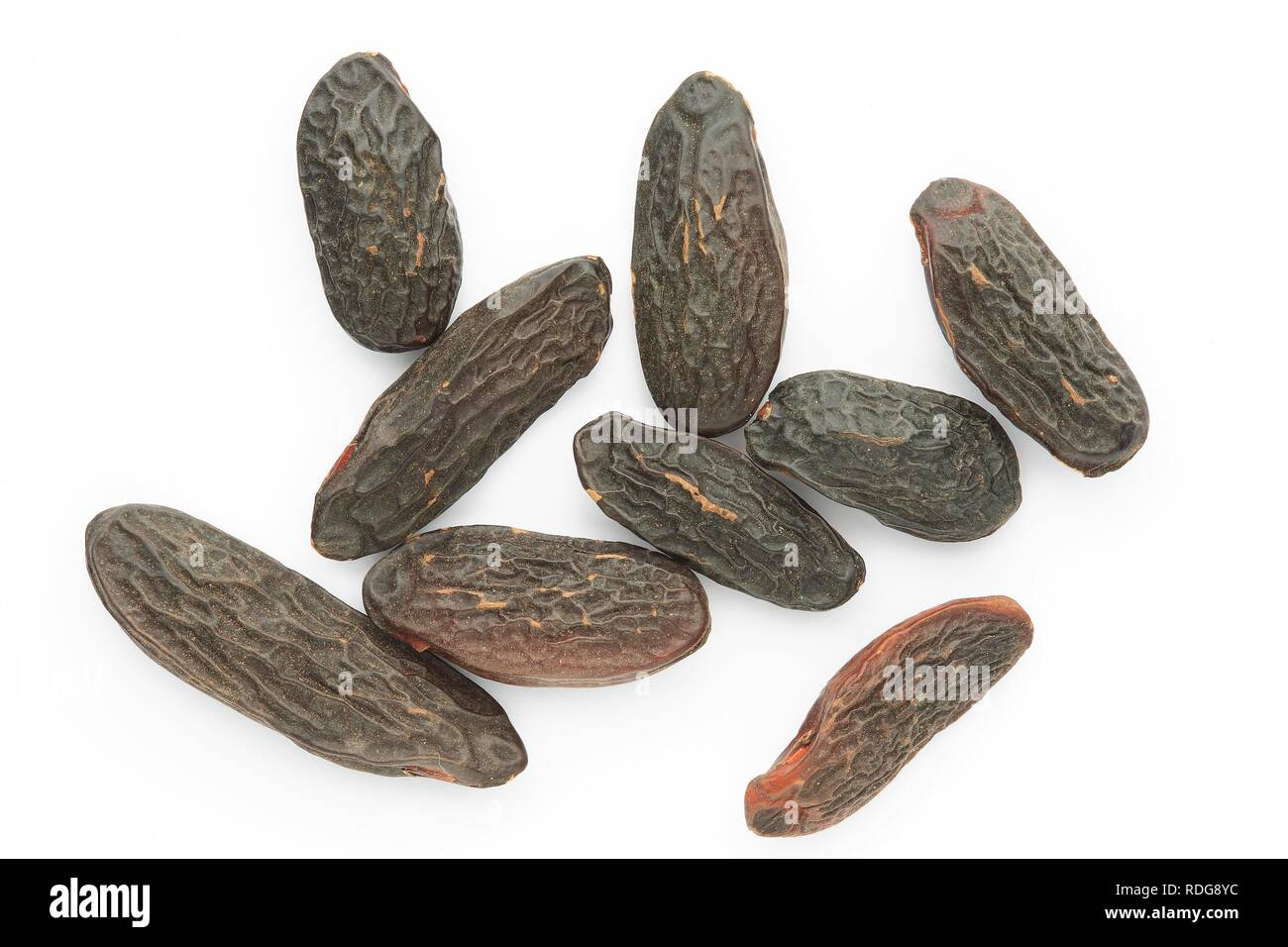 Tonka beans, seed of the Tonka tree (Dipteryx odorata), spice and