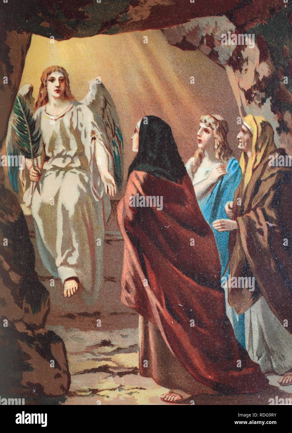 the-women-at-the-tomb-of-christ-chromolithograph-from-a-home-bible