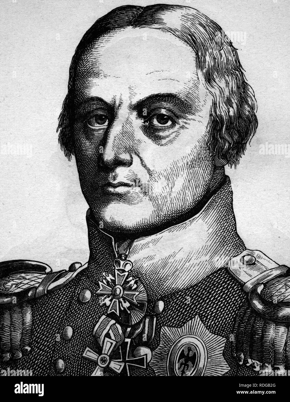 Friedrich Wilhelm Freiherr von Buelow, Graf von Dennewitz, Prussian