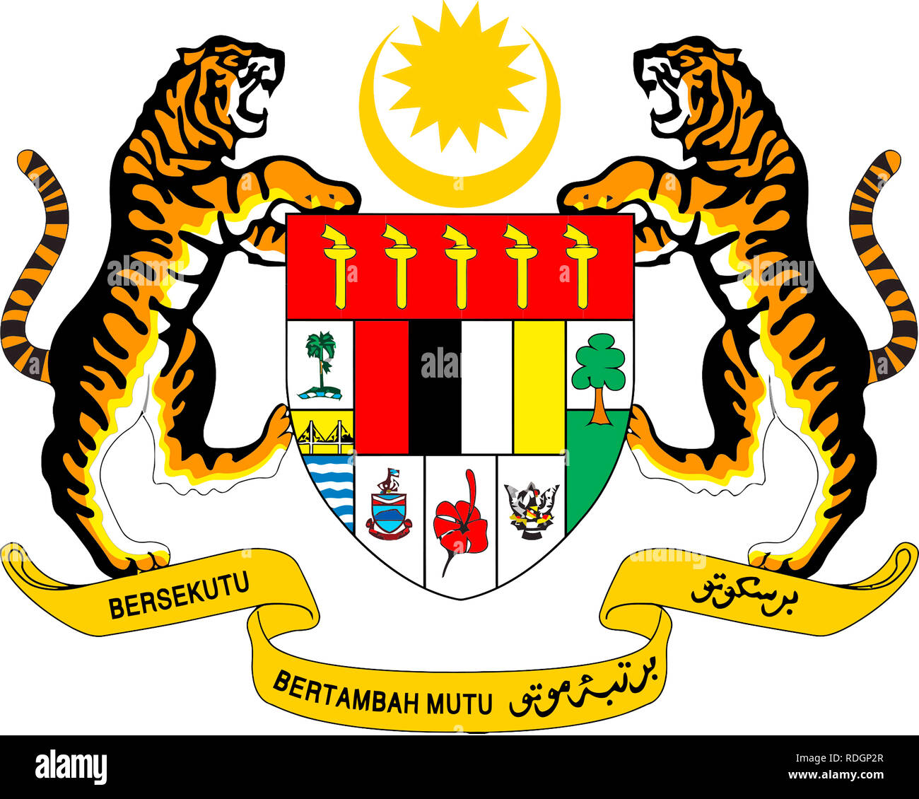 Coat Of Arms Of Malaysia High Resolution Stock Photography And Images Alamy