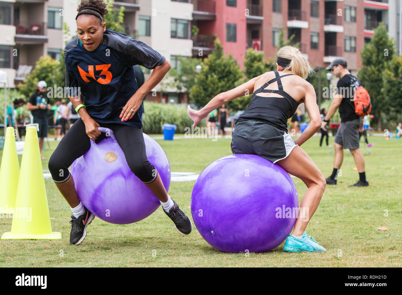 Bouncy ball race hi-res stock photography and images - Alamy