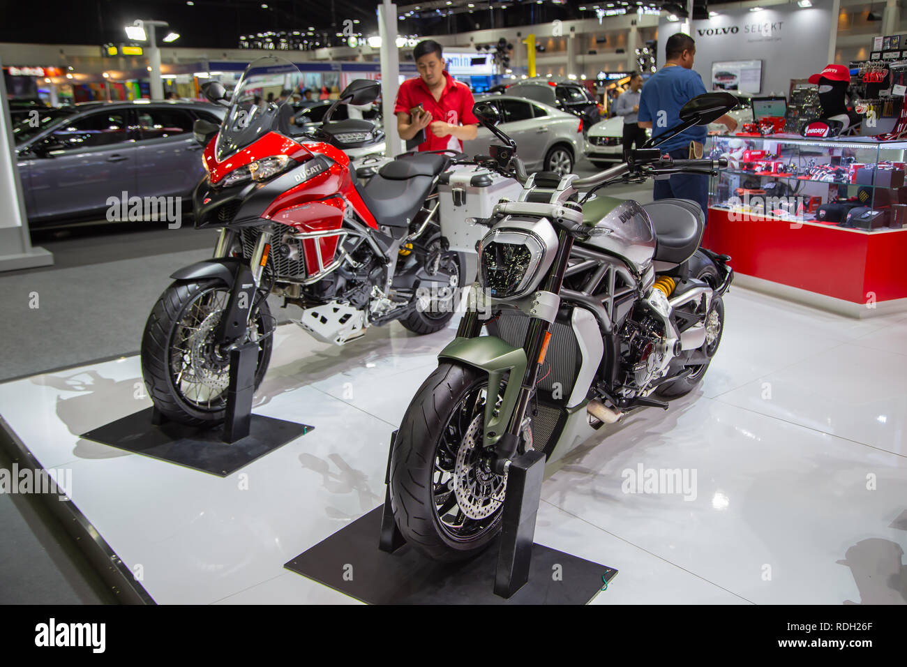 Nonthaburi, Thailand - December 4, 2018: Booth Ducati motorcycle in Motor  Expo 2018 Stock Photo - Alamy