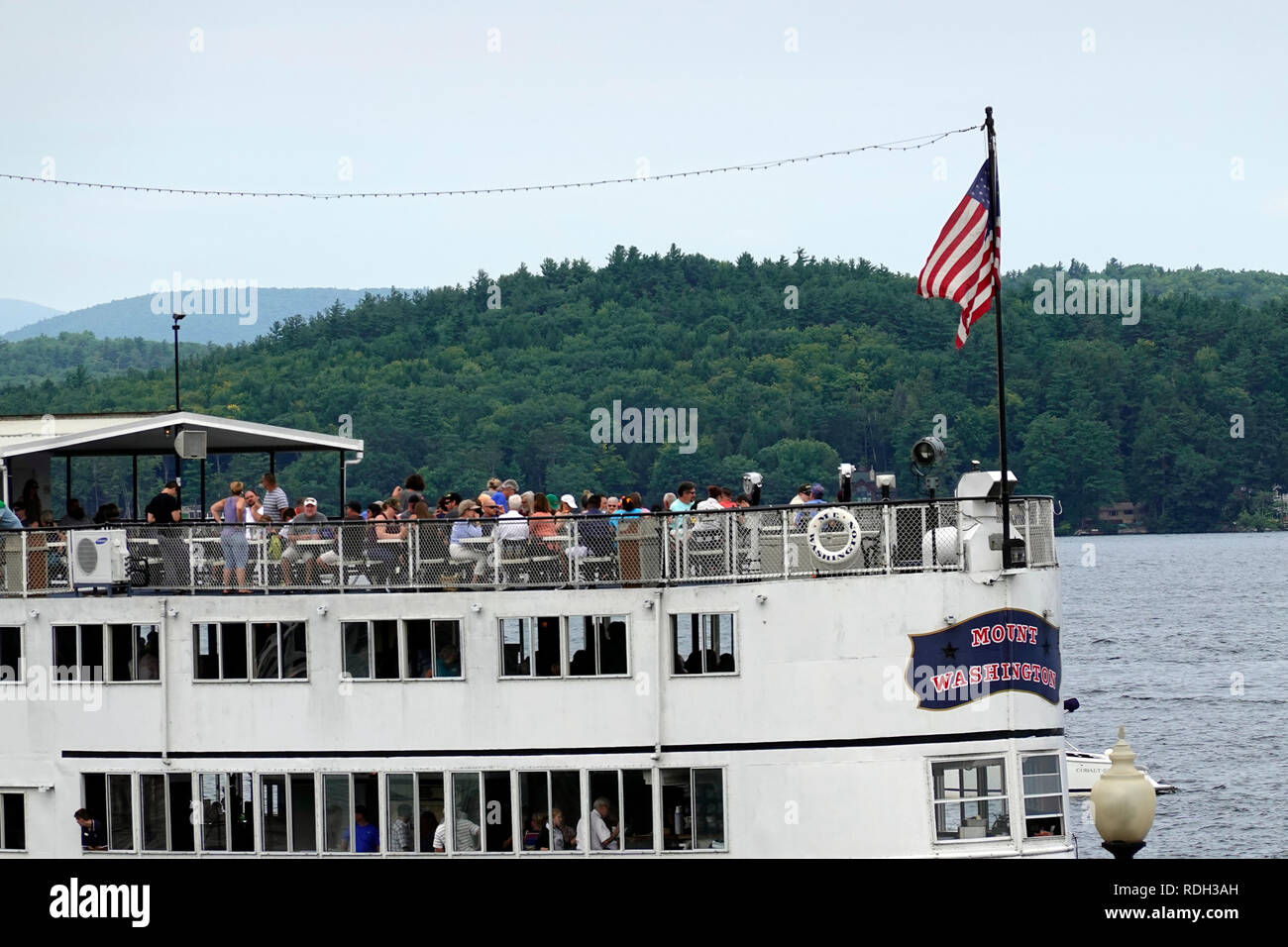 Mount Washington tour boat Lake Winnipesaukee New Hampshire Stock Photo Alamy