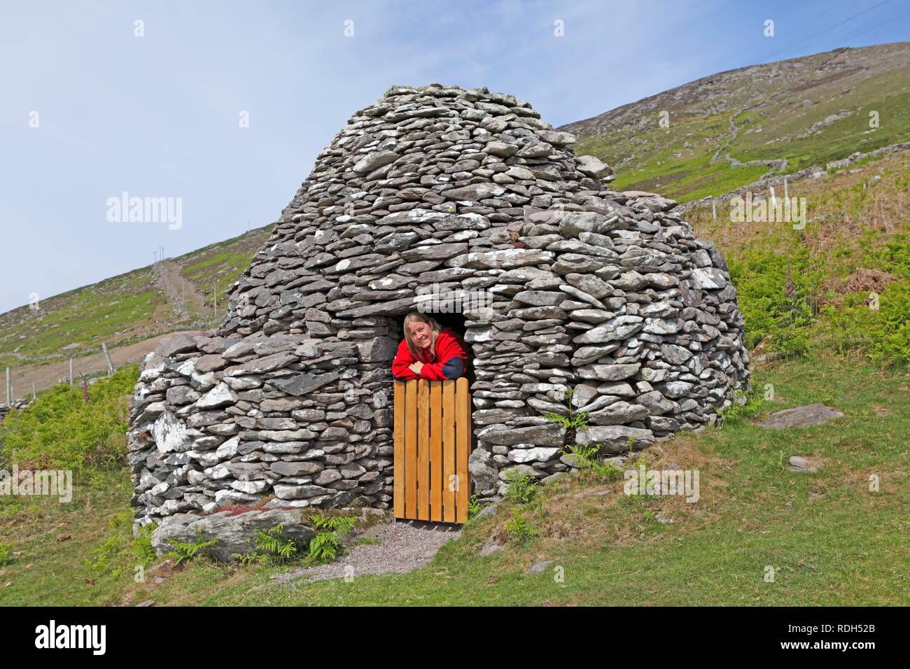 Bee hive building near Slea Head, Dingle Peninsula, County Kerry