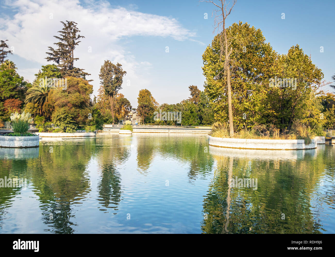 Quinta Normal Park - Santiago, Chile Stock Photo