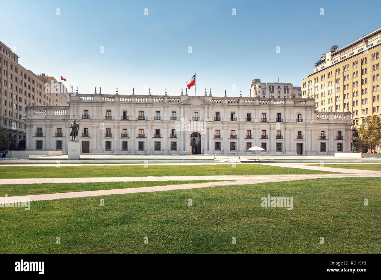 La Moneda Presidential Palace - Santiago, Chile Stock Photo - Alamy