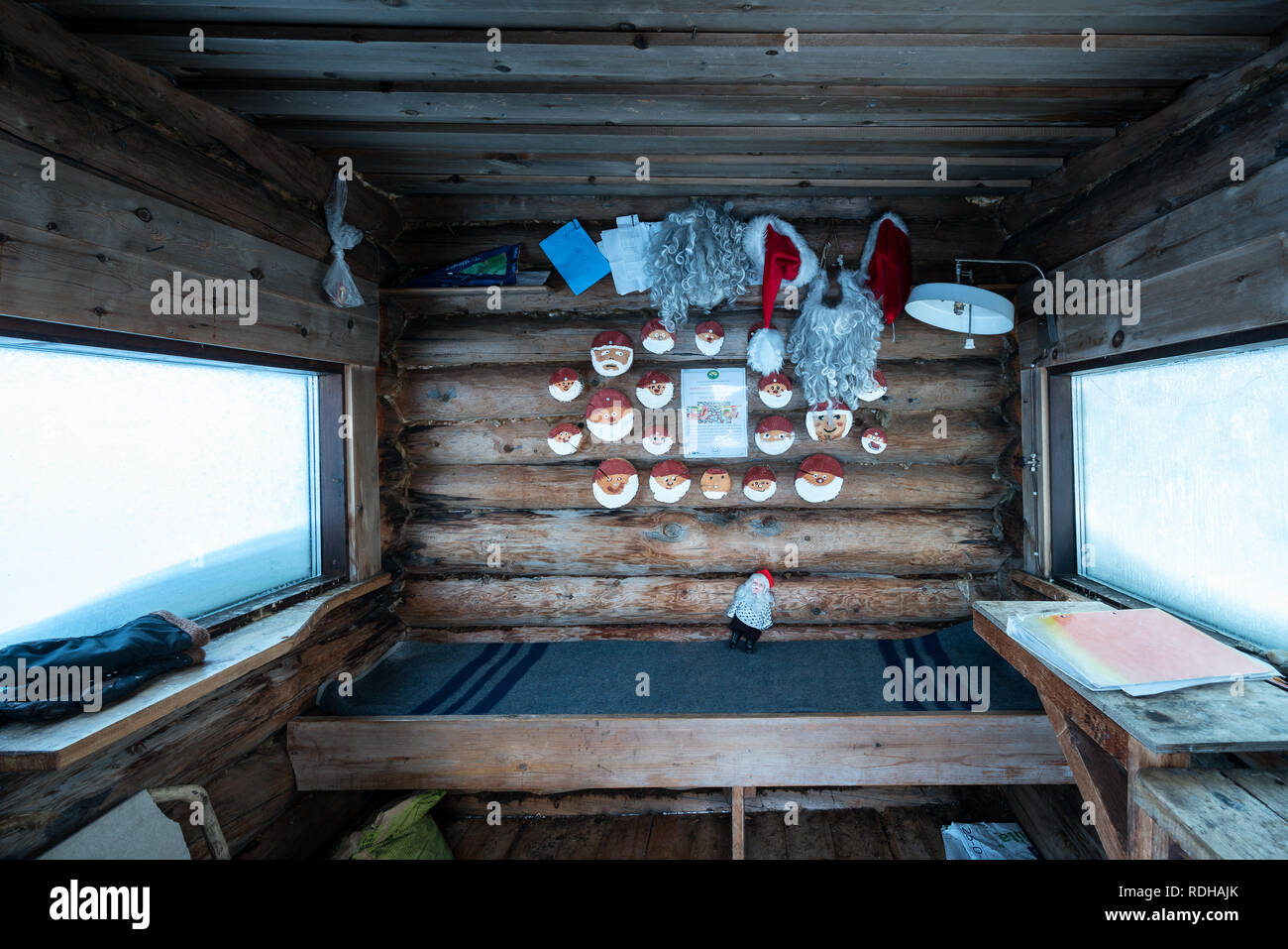 At Korvatunturi fjell, Lapland, Finland, Europe Stock Photo