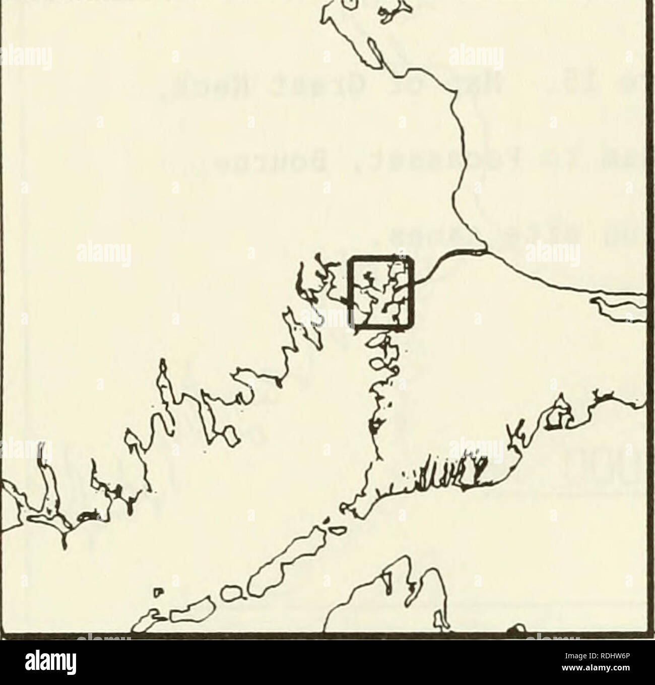 . Eelgrass in Buzzards Bay : distributation, production, and historical changes in abundance. Zostera marina; Seagrasses -- Massachusetts Buzzards Bay (Bay). 171. Figure 16. Map of Great Neck, Wareham to Pocasset, Bourne showing eelgrass beds. 1000 m lpi^-%,^&gt;'lists' v. Please note that these images are extracted from scanned page images that may have been digitally enhanced for readability - coloration and appearance of these illustrations may not perfectly resemble the original work.. Costa, Joseph Edward, 1958-; United States. Environmental Protection Agency; Buzzards Bay Project (Mass.  Stock Photo