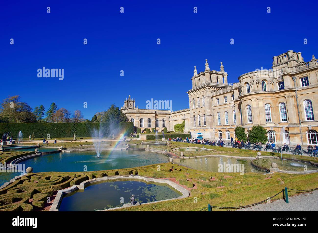 Blenheim Palace, Oxfordshire, England Stock Photo Alamy