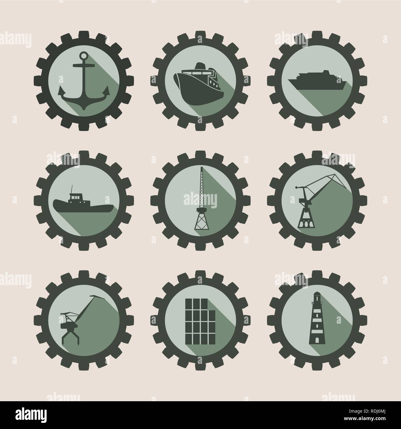 vector set of travel icons Stock Vector Image & Art - Alamy