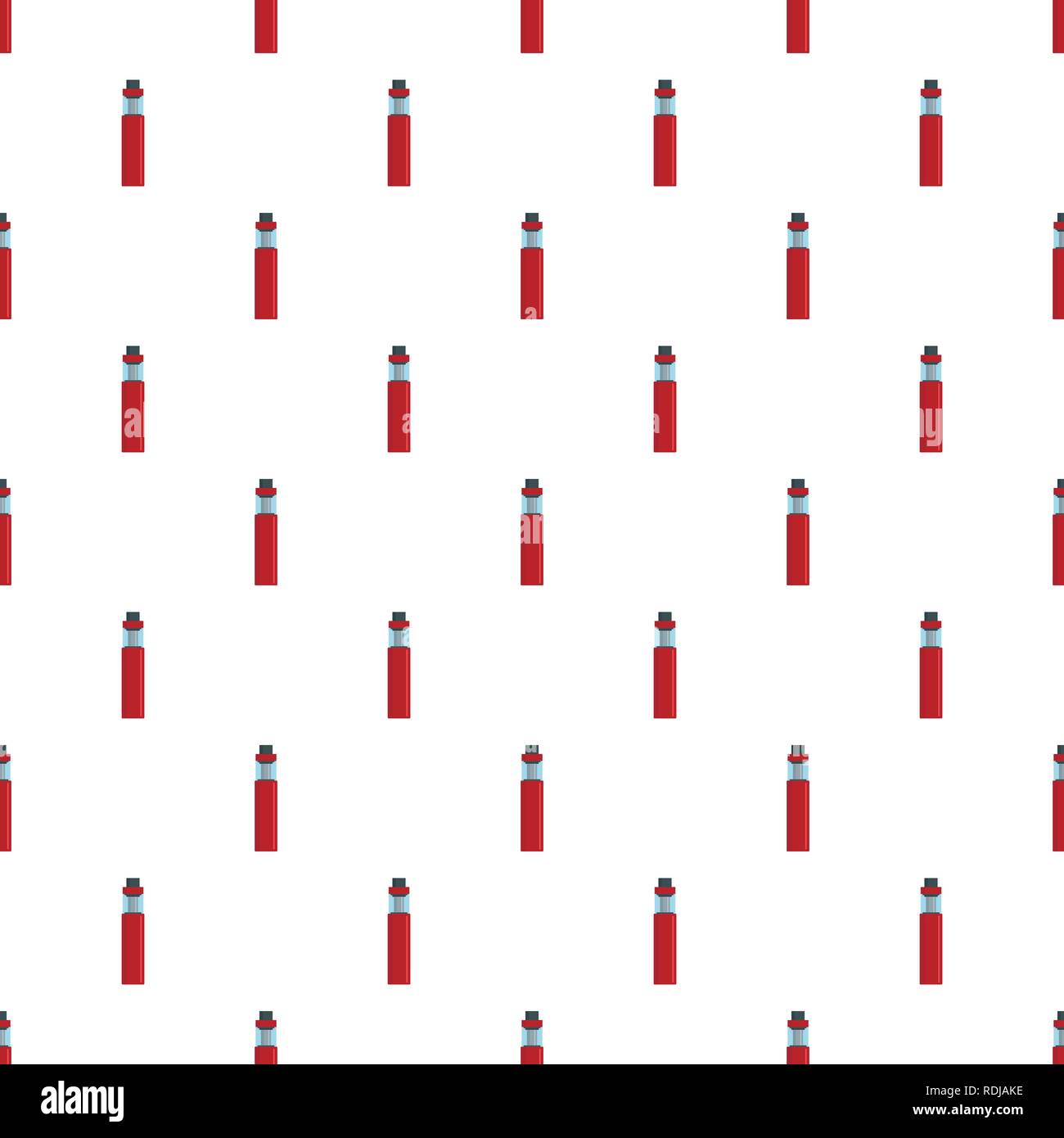 Vape pen pattern seamless vector repeat for any web design Stock Vector