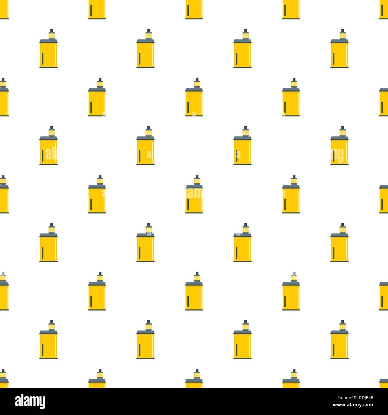 Vape mod pattern seamless vector repeat for any web design Stock Vector