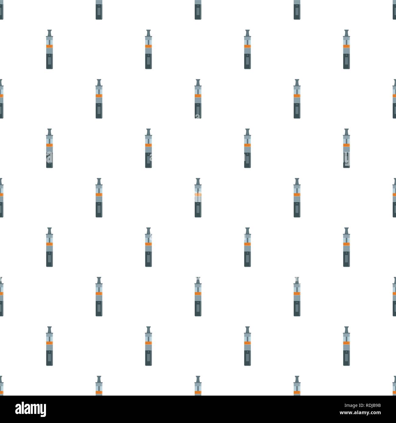 Vaping pen pattern seamless vector repeat for any web design Stock Vector