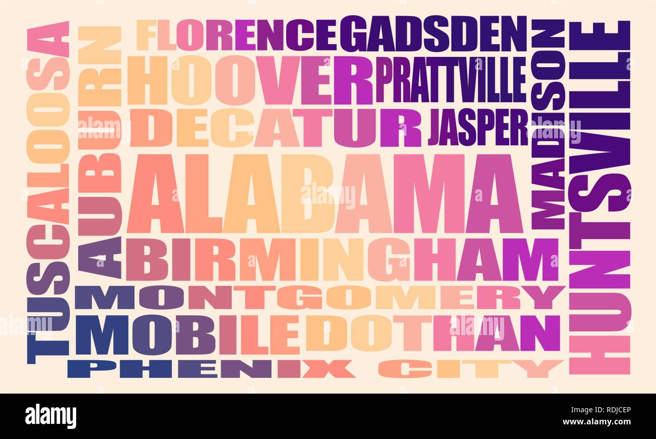 Map of huntsville alabama hires stock photography and images Alamy