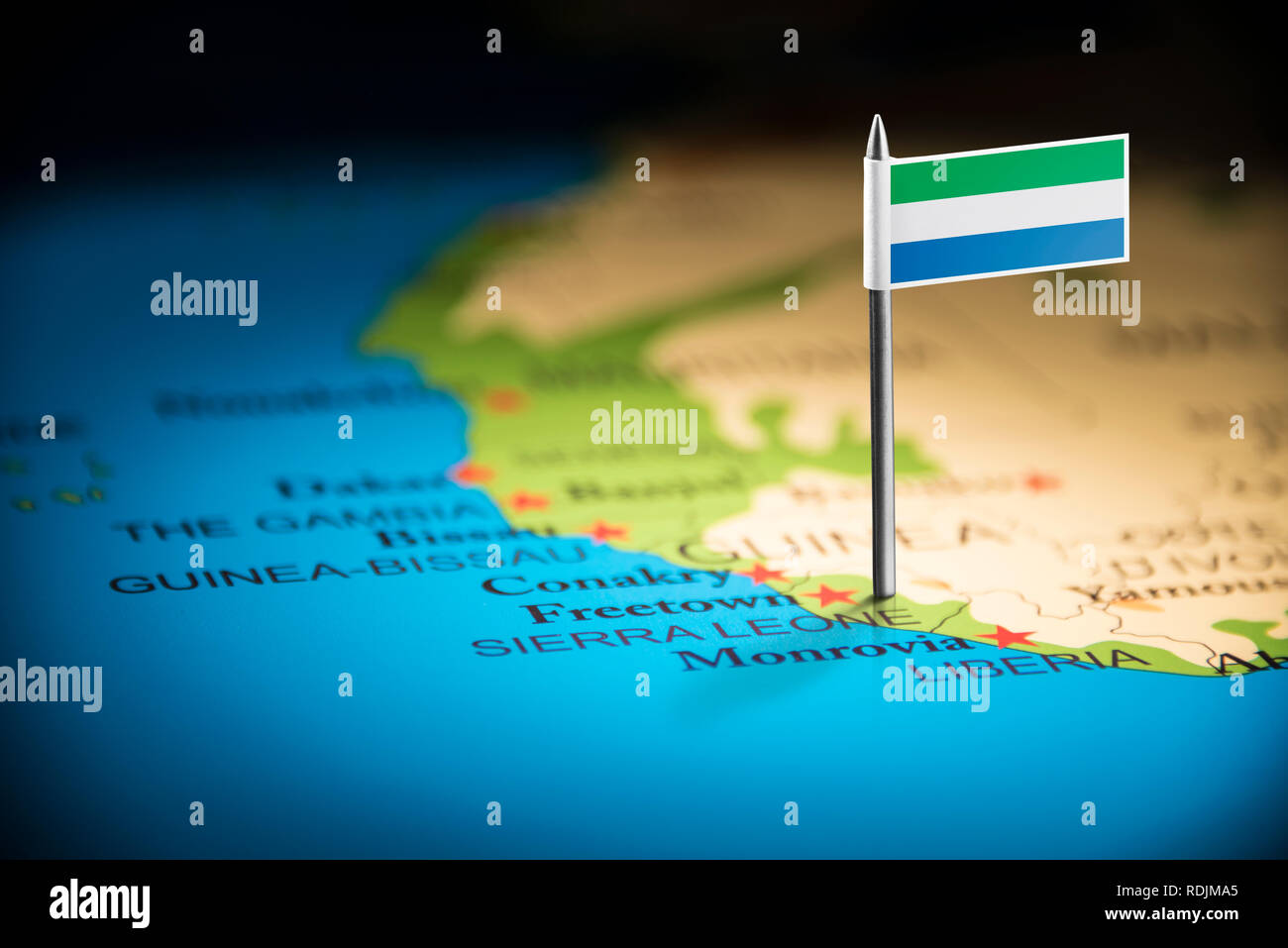 Sierra leone border hi-res stock photography and images - Alamy