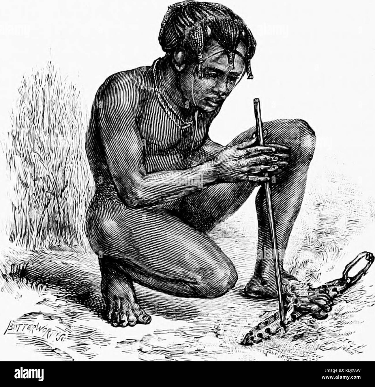 Man and beast in eastern Ethiopia : From observations made in British East Africa, Uganda, and the Sudan . Natural history; Indigenous peoples; Ethnology. 136 EASTERN ETHIOPIA XI by the hands :