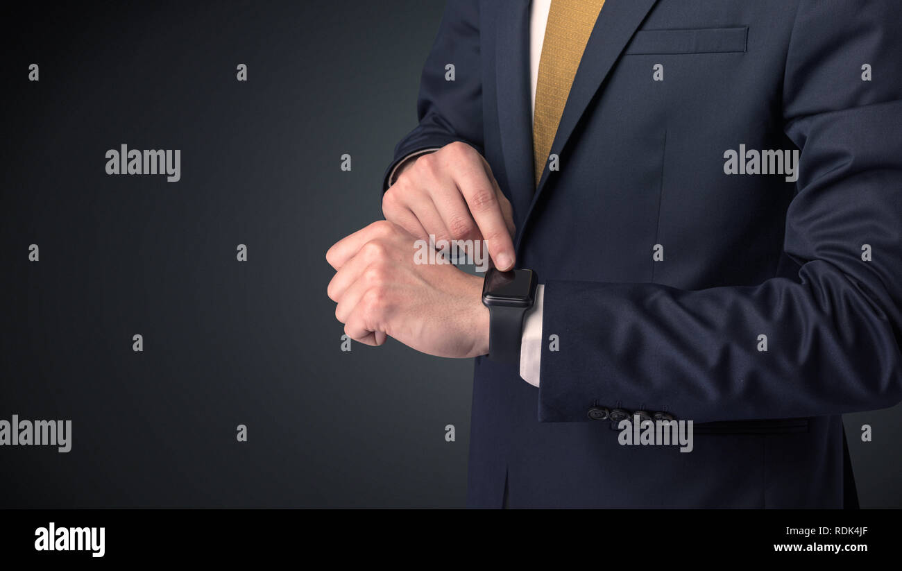 smart watch with suit