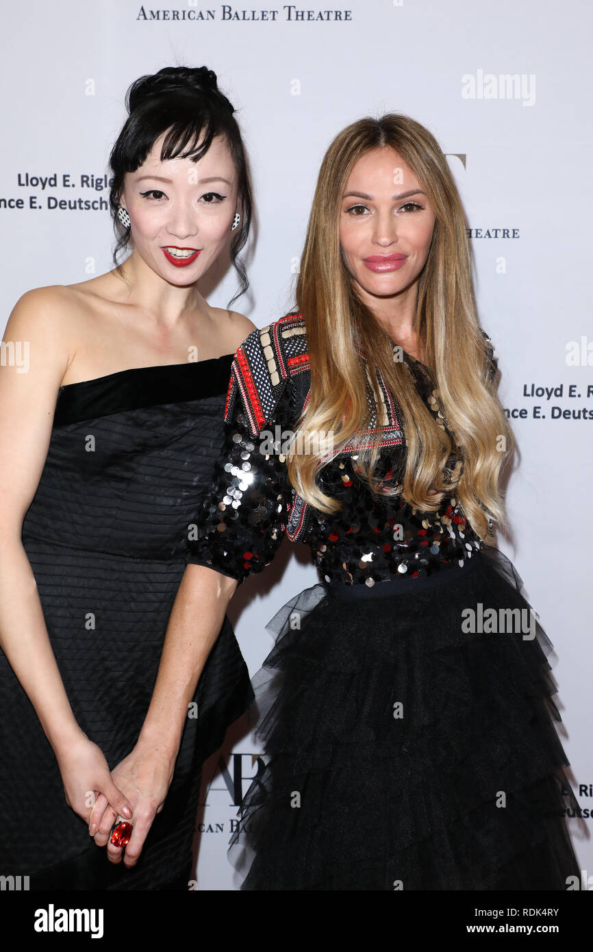 American Ballet Theatre's Annual Holiday Benefit held at the Beverly Hilton Hotel on December 17, 2018  Featuring: ZJ Fang, Jolene Rapino Where: Los Angeles, California, United States When: 17 Dec 2018 Credit: Sheri Determan/WENN.com Stock Photo