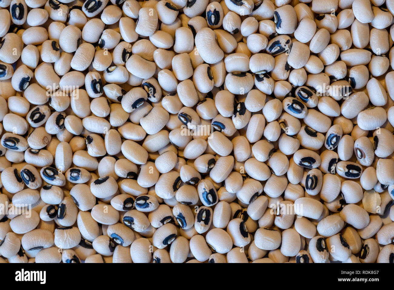 Dried black eyed beans as background Stock Photo Alamy