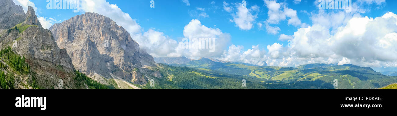 Panoramic view dolomites hi-res stock photography and images - Alamy