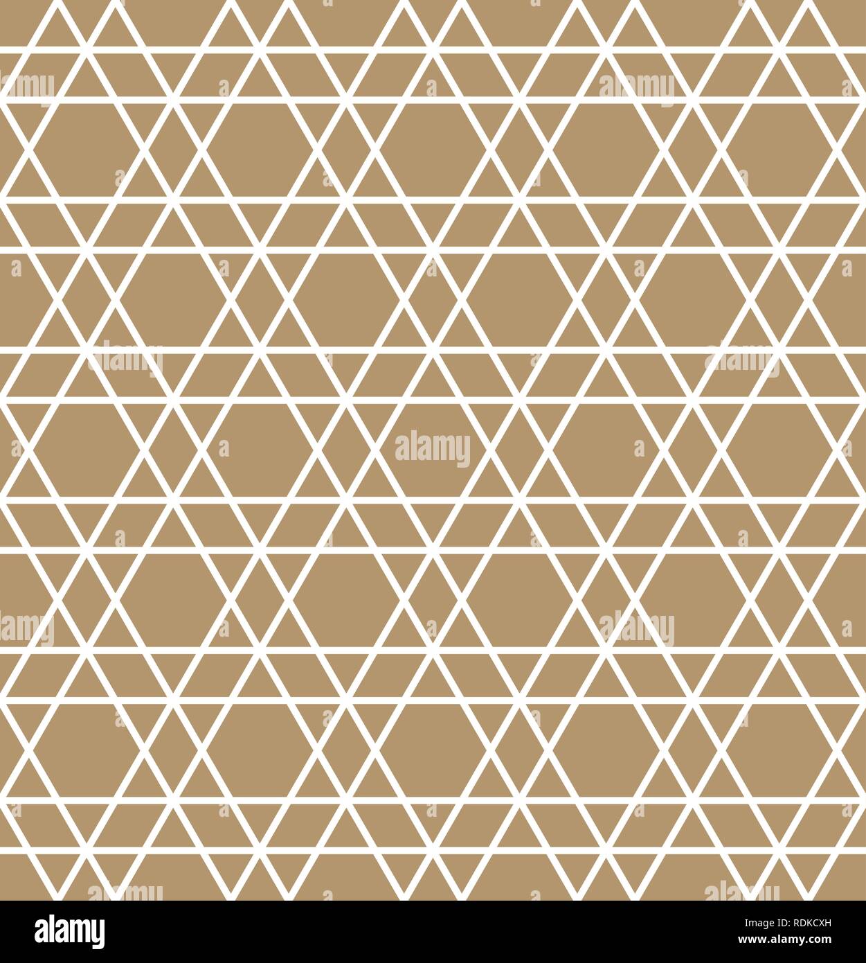 Abstract Geometric Seamless pattern .White lines on brown background ...