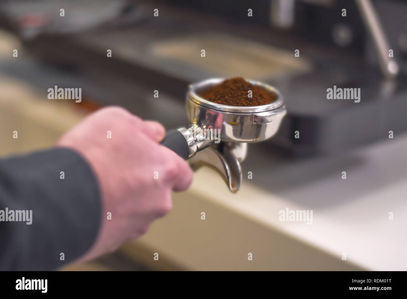 Hand tamping hi-res stock photography and images - Alamy