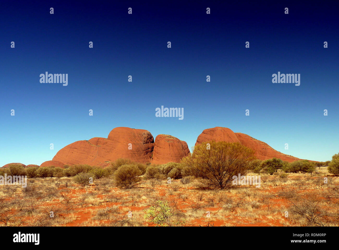 The Olgas at Sunset Stock Photo