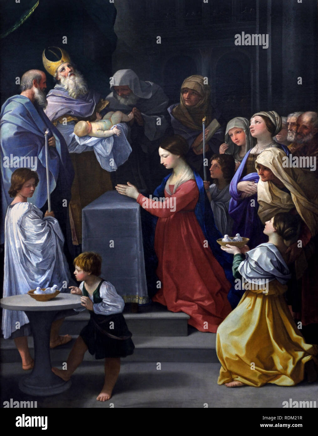 Purification of the Virgin 1636 by Guido Reni 1575-1642 Italy, Italian Stock Photo