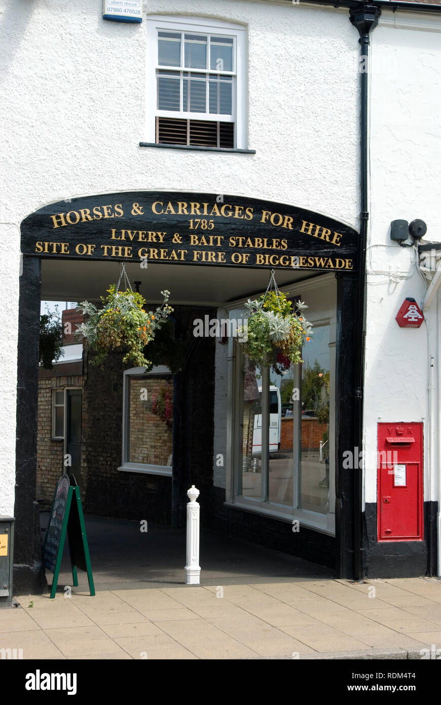 The Crown Hotel, Biggleswade Stock Photo Alamy