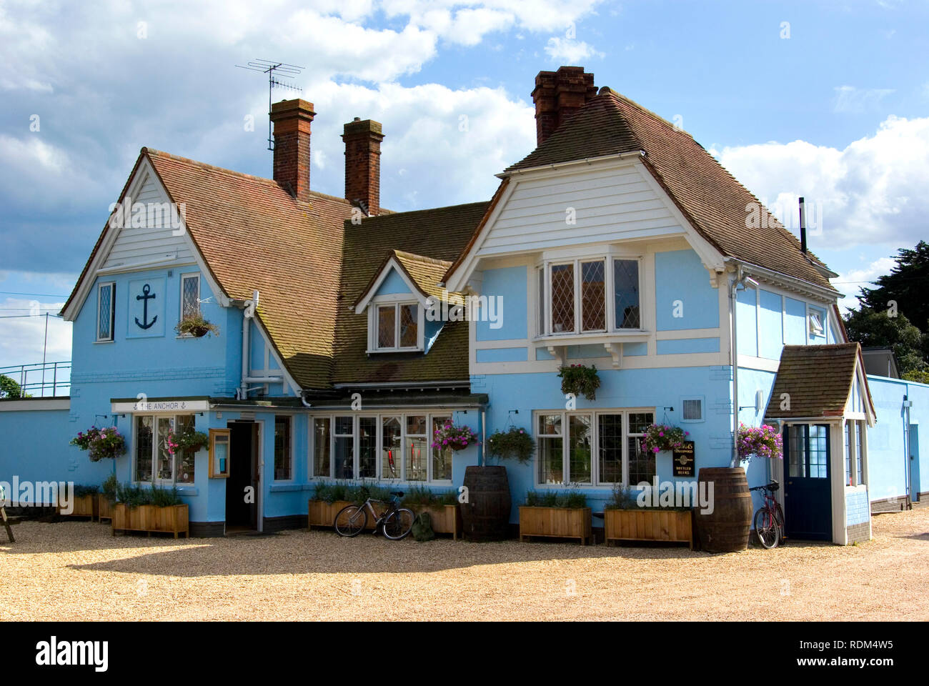 The Anchor, Walberswick Stock Photo Alamy