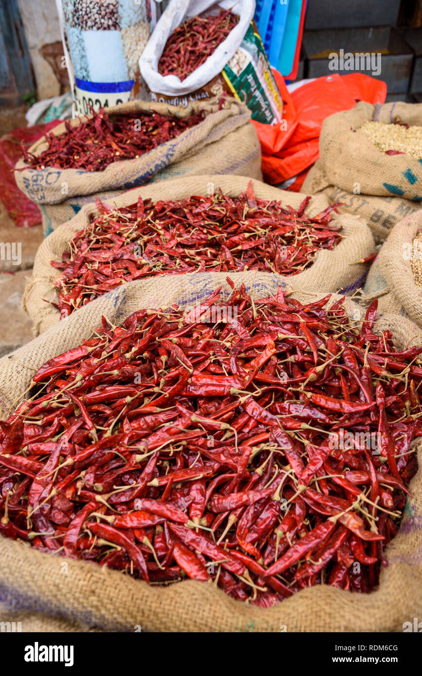 India Chillies High Resolution Stock Photography and Images - Alamy