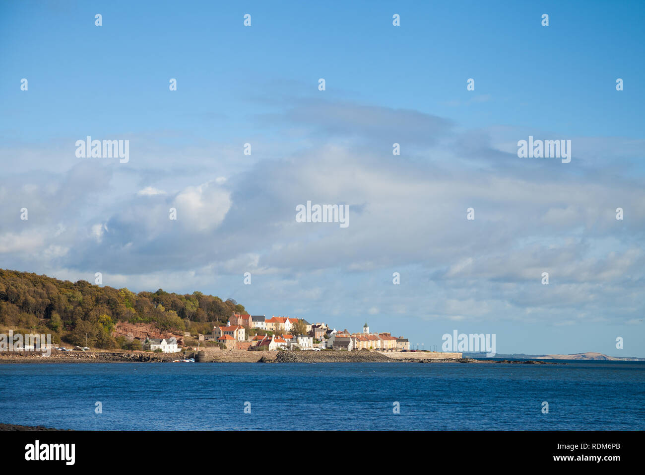 The attractive coastal village of West Wemyss near Kirkcaldy Fife