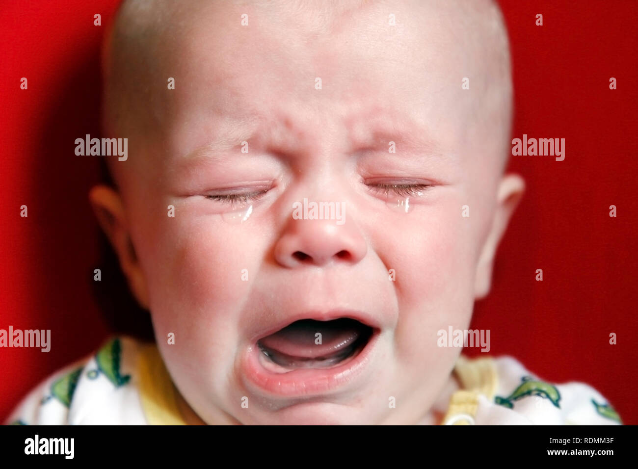 Crying baby Stock Photo