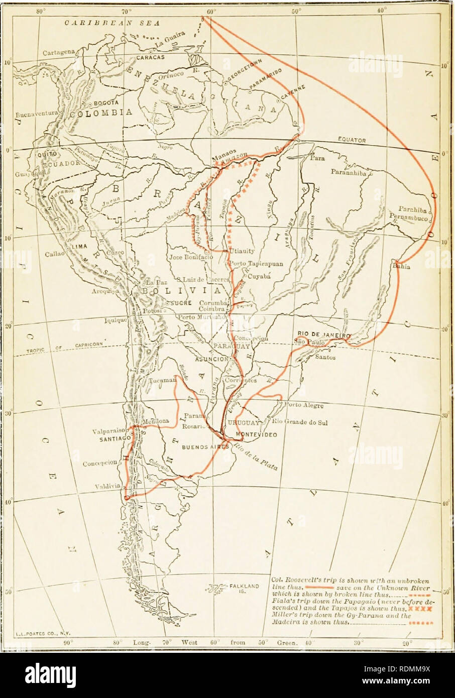Through The Brazilian Wilderness Roosevelt Rondon - 