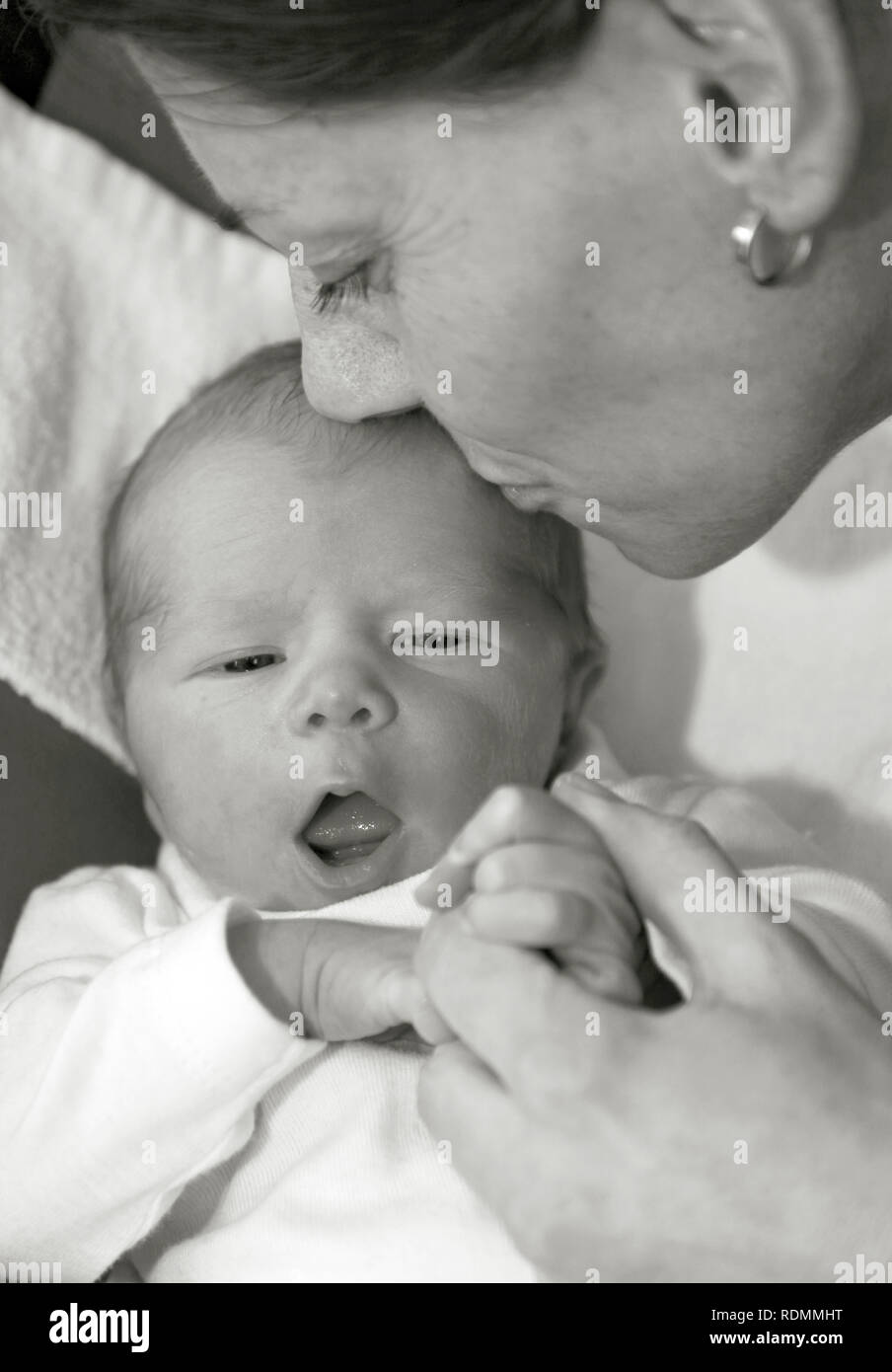 Mother with newborn Stock Photo
