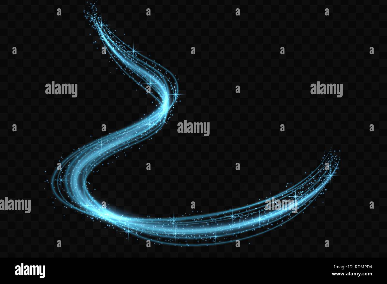 Neon glow light effect stars bursts with sparkles isolated. magic dust ...