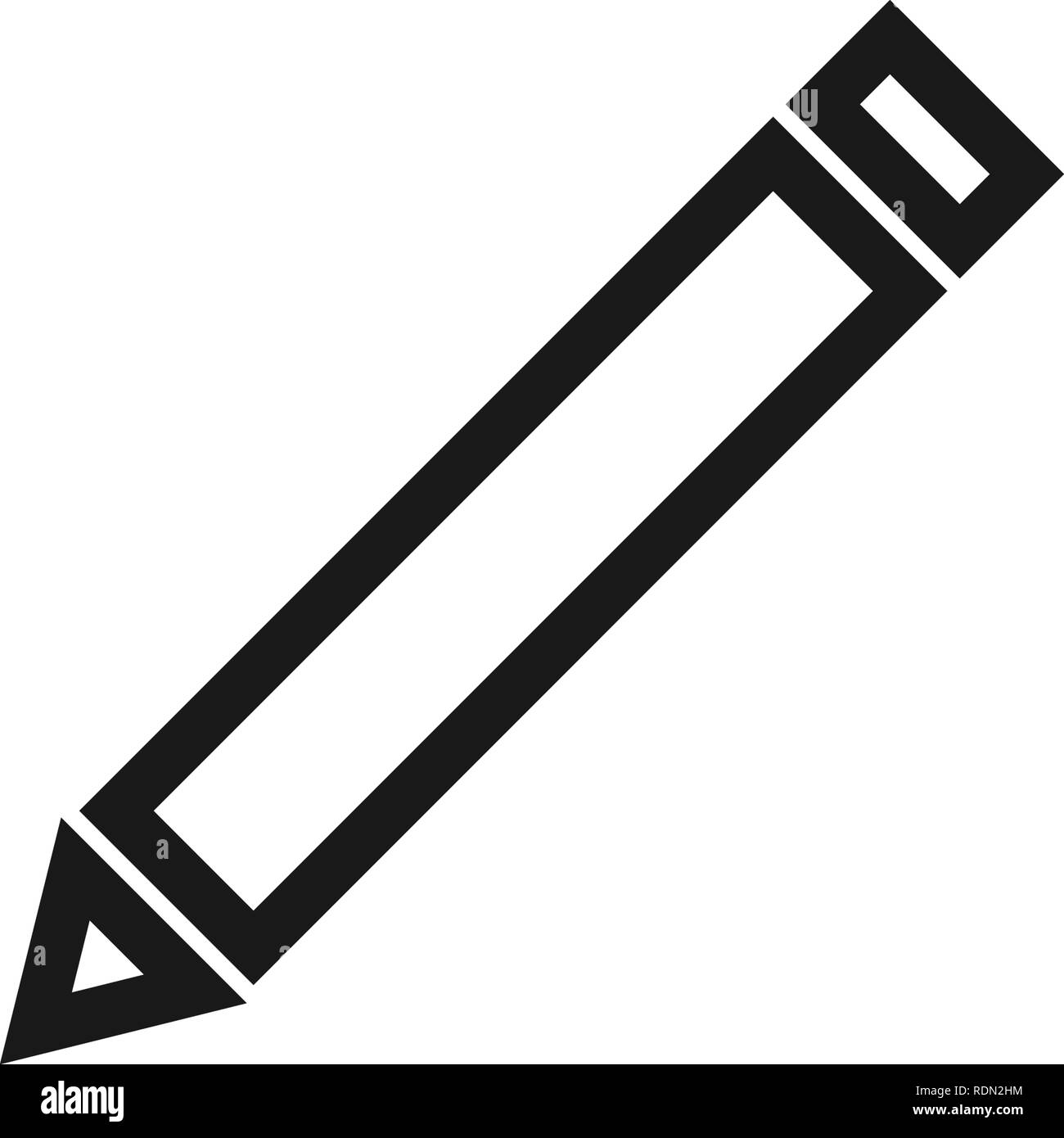Edit Icon Graphic Design Template Vector Isolated Stock Vector Image