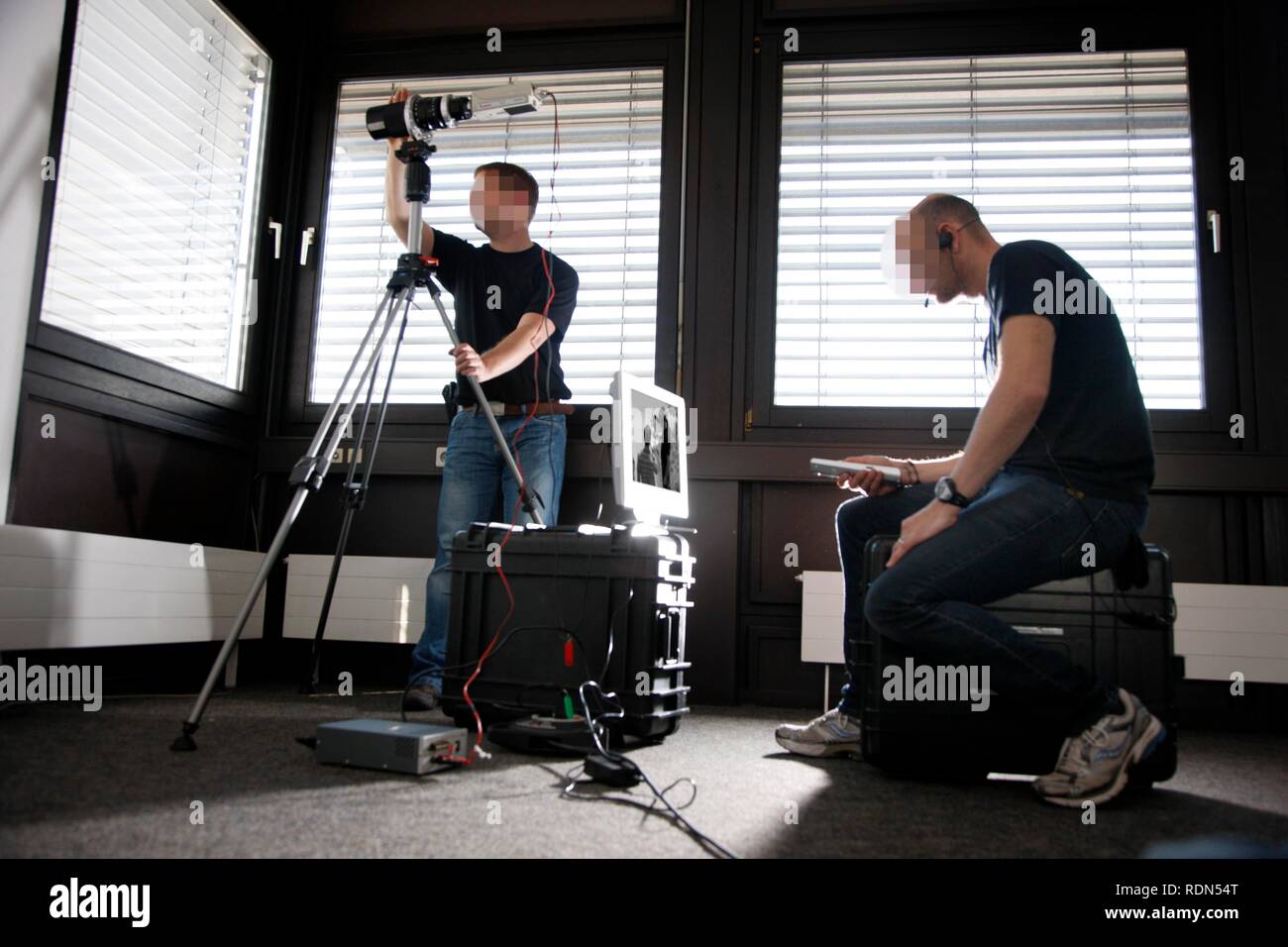 Police surveillance control room hires stock photography and images