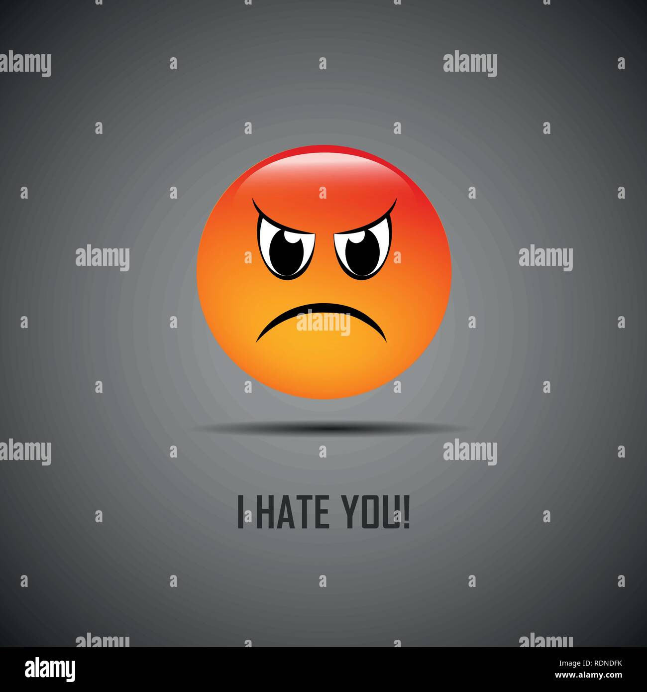 I hate you hi-res stock photography and images - Alamy
