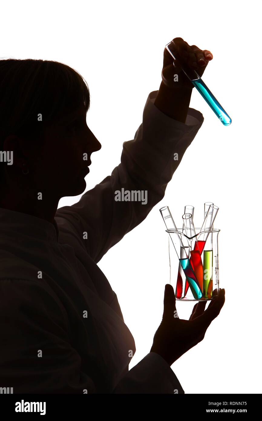 Chemistry laboratory, lab technician at work Stock Photo Alamy