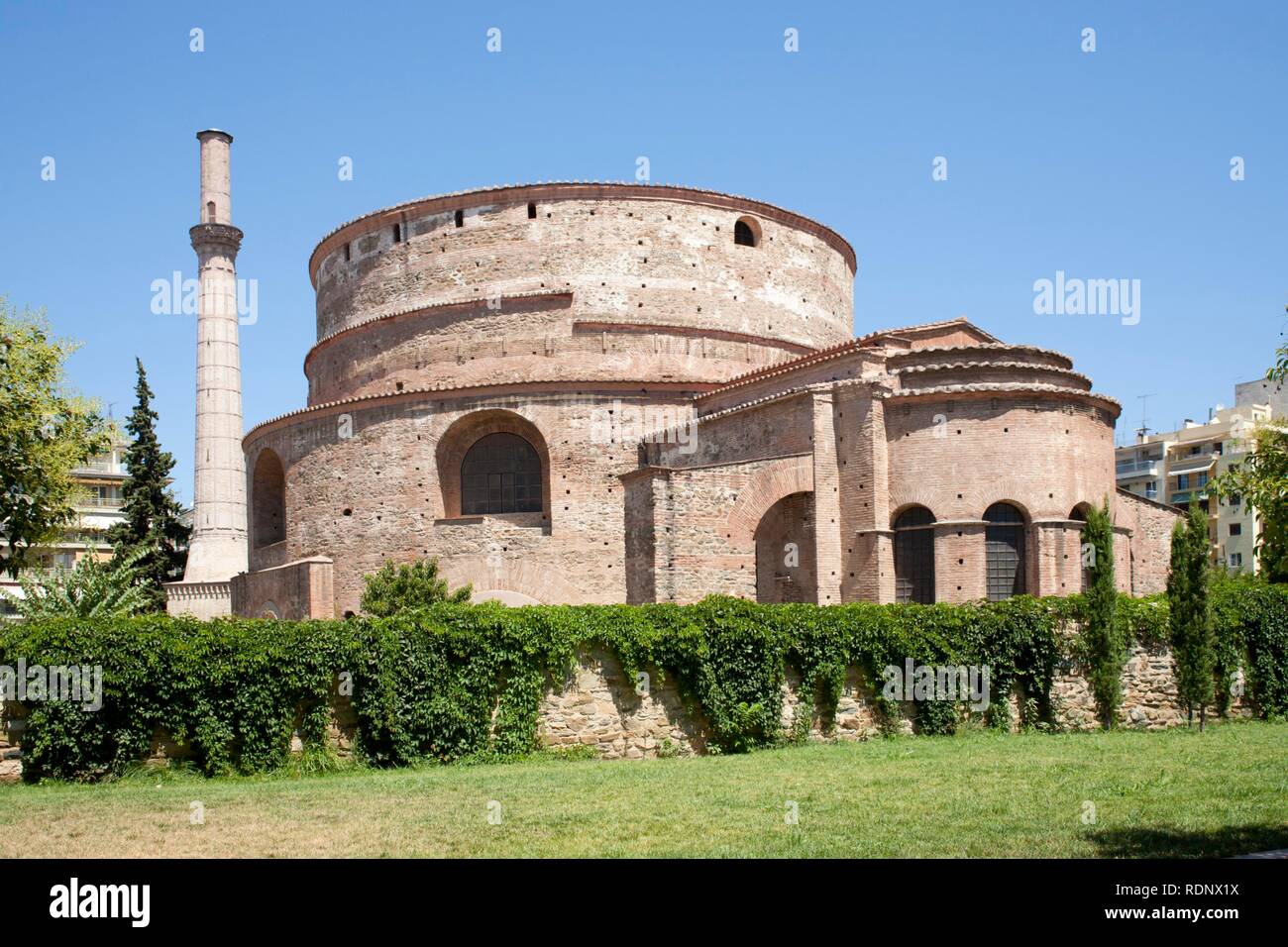 The church Aghios Georgios, Rotunda, in Thessaloniki, Central Macedonia, Greece, Europe Stock Photo