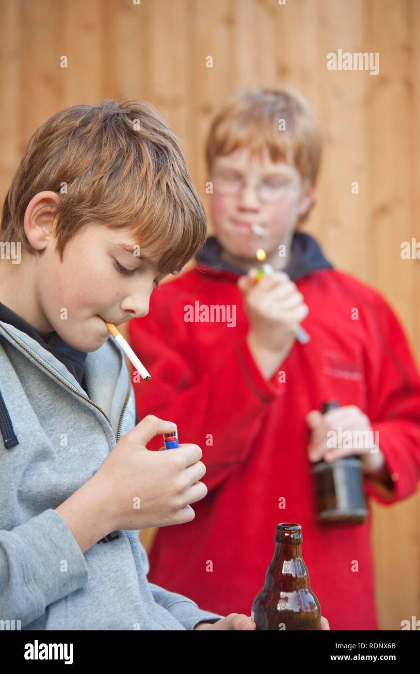 Babies Drinking Beer And Smoking